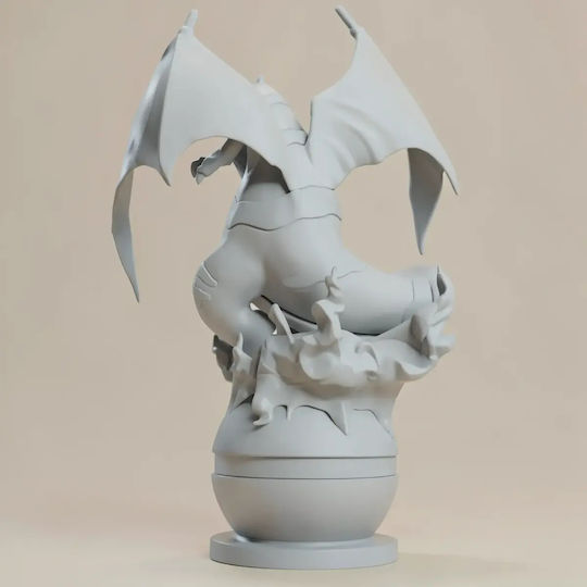 Άβαφη 3d Φιγούρα Basic Pokemon Collection Charizard Clone Βάψιμο Diy Δώρο Χρώματα 15,2 Cm 1:12