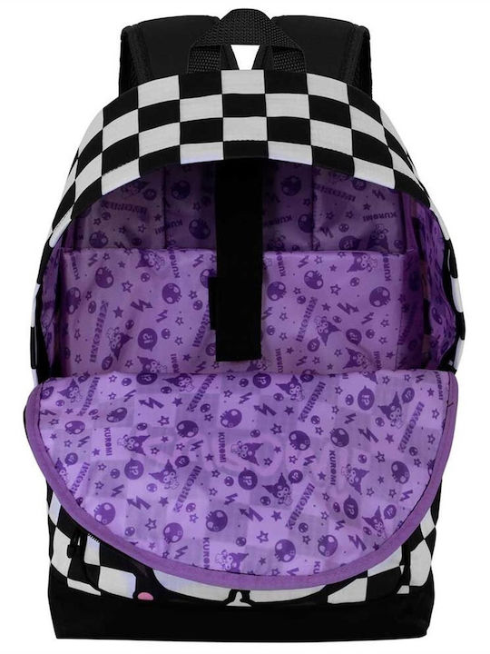 Set Școlar Ghiozdan De Spate Kuromi Hello Kitty + Penar Triplu