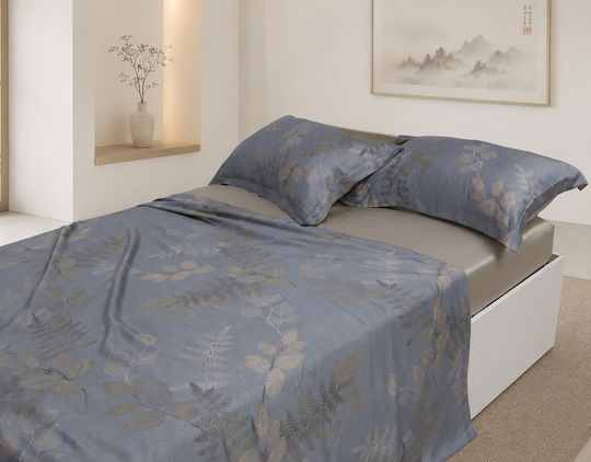 Silk Fashion Module Super Dublu 3 Bucăți 160x200+40 cm Cu Hugger Din Cauciuc Pureline Silk Fashion Module Super Dublu 3 Bucăți 160x200+40 cm Cu Hugger Din Cauciuc Pureline