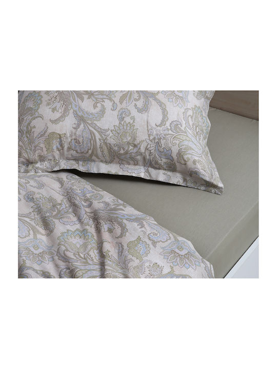Silk Fashion Подредба Чаршафи с 2 Калъфки Кралица с Еластична Лента 160x200+35см Nobilis 3 Бройки
