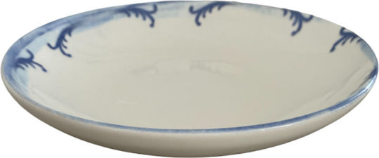 Fine Lobster Servierplatte Tief aus Porzellan Blau 20cm 6 Stück