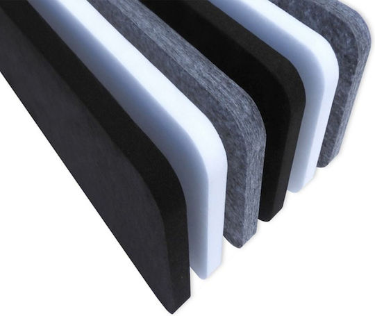Audiodesigner Ecobaffle Hexagon Side Audio Treatment Ceiling Panels 35cm 1.27 sq m Black 4 Pieces
