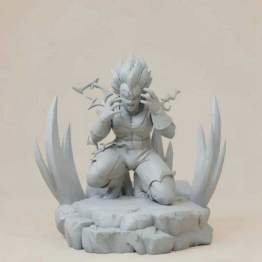 Небоядисана 3D Фигура Majin Vegeta Injury V2 3D Боядисване DIY Подарък Цветове 30 См 1:6