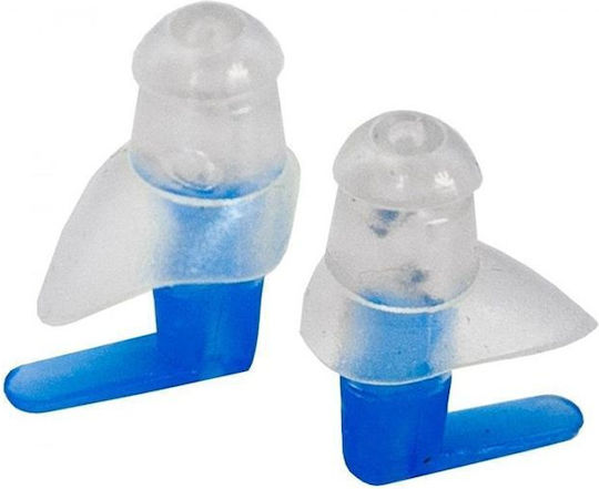 Aquaspeed Ohrstöpsel Silikon für Schwimmen in Weißes Farbe 138 2 Stück