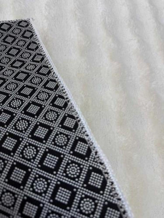Linea Home Non-slip Rug Runner Furry Ecru 70x150cm