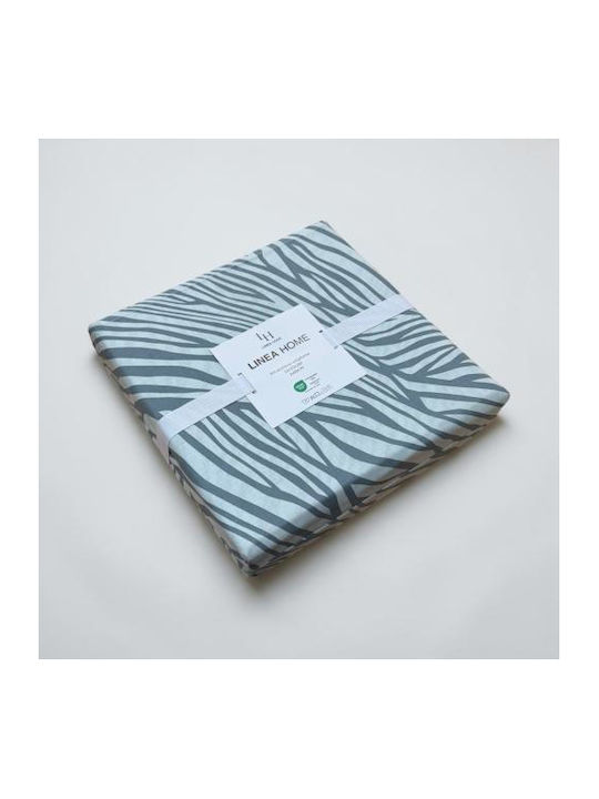 Linea Home Duvet Cover Double 220x240 Petrol Blue