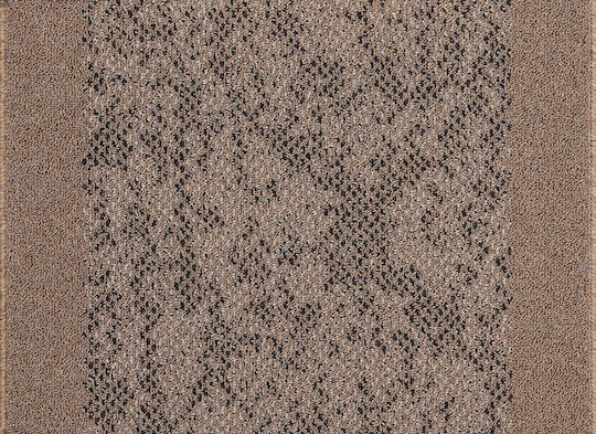 Rutschfester Flur Granite Braun-Creme 67x300