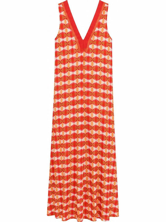 Summer Maxi Dress Coral