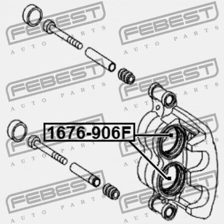 Piston etrier frână față Mercedes Benz Sprinter 906 2005-2013 A0044205683