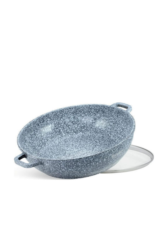 Edenberg Ρηχή Κατσαρόλα από Αλουμίνιο Ατμού 5.5lt / 32cm