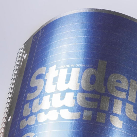 Selida Spiral Ruled A4 Notebook Student Metallic