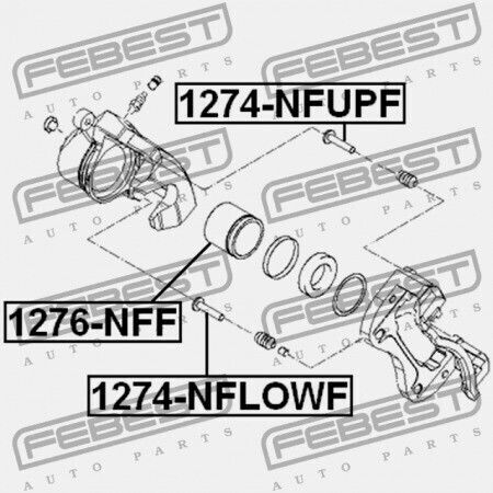 Bremssattelkolben Für Vorderbremse Hyundai Sonate Ef 02 2001-2006 Dom 58112-33000