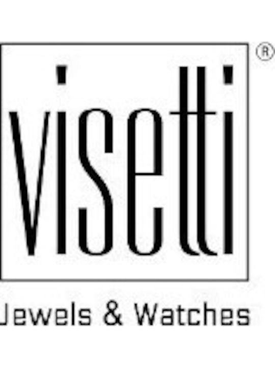 Visetti Men's Macrame Bracelet Made of Steel