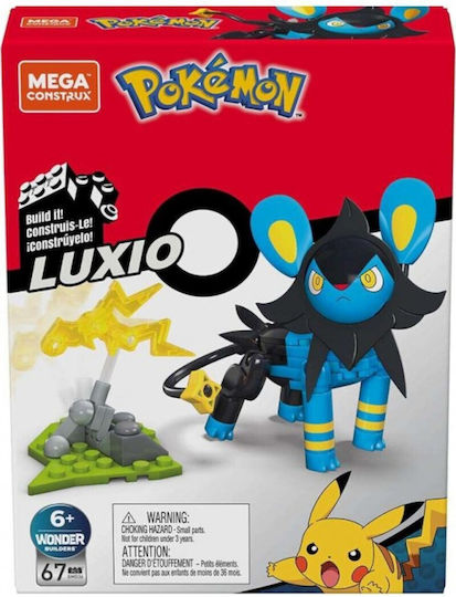 Mega Bloks Τουβλάκια Mega Construx Pokémon Power Packs για 6+ Ετών 86τμχ (Διάφορα Σχέδια) 1τμχ