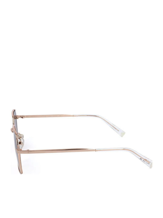 Kendall + Kylie Unisex Sunglasses With Rose Gold Frame And Brown Lens KKO208 780