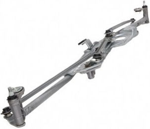 Volkswagen Sharan 95 Front Windshield Wiper Mechanism Without Motor 7m1955603b