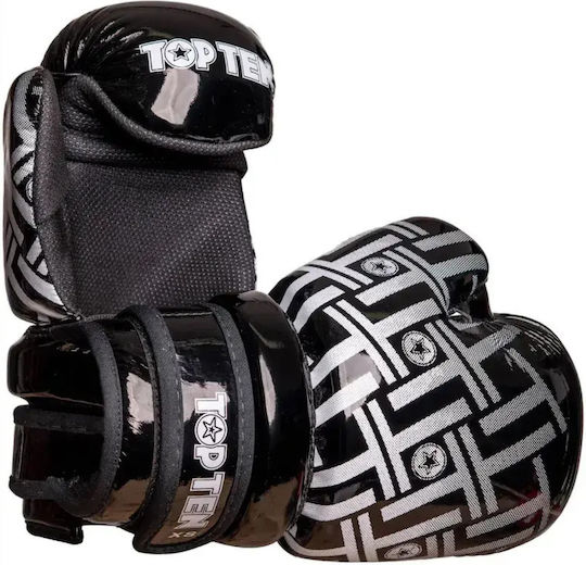 Top Ten Pointfighter 21658.S.Blue Boxing Gloves Made of Synthetic Leather for Competition Blue
