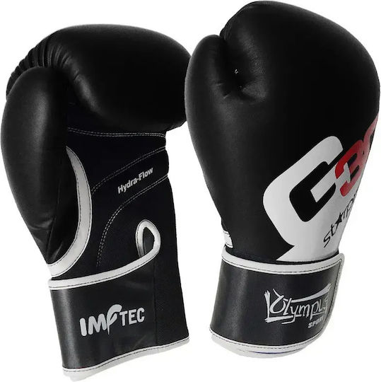 Olympus Sport G30 Boxing Gloves Leather Competition Blue