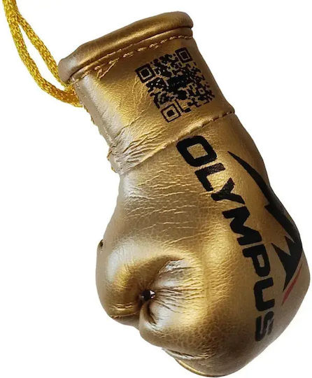 Olympus Sport Boxing Gloves from Synthetic Leather for Competition Black