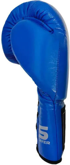Olympus Sport 401035L.8oz.White Boxing Gloves Leather For Competition White