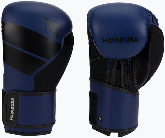 Hayabusa Γάντια Πυγμαχίας από Συνθετικό Δέρμα για Αγώνα Μπλε