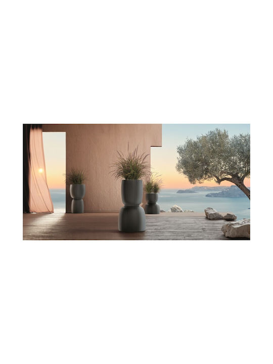 Ethick Γλάστρα Πλαστική Granite