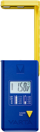 Varta Digitale Batterietester Batterien Wiederaufladbarer Batteriemesser Anzeige