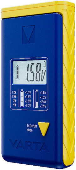 Varta Tester de baterii LCD pentru baterii reîncărcabile cu afișaj X2