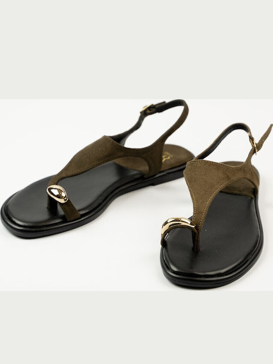 Sandale Casual Damă Maro