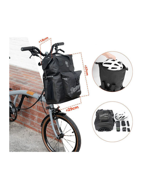 Rockbros Bicycle Handlebar Bag 18lt Black
