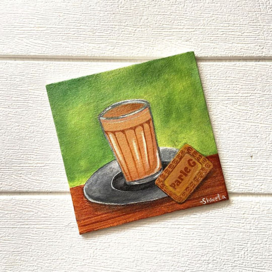 Painting Canvas 10x10 White Stretched Canvas Painting Painting Panel 5 Pcs