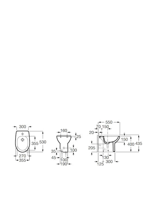 Roca Floor Bidet