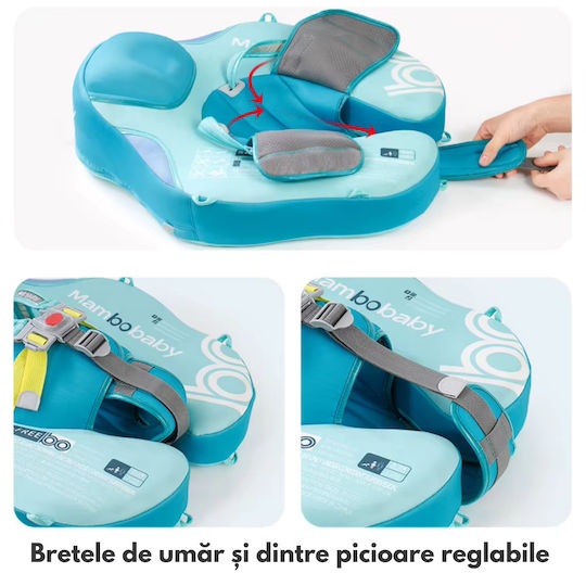 Antrenor De Înot Pentru Copii Pentru Bebeluși Cu Diametru 49 Cm Pentru 10 Ani Și Peste Violet