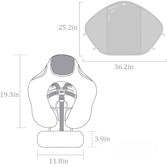 Antrenor De Înot Pentru Copii Pentru Bebeluși Cu Diametru 49 Cm Pentru 10 Ani Și Peste Violet