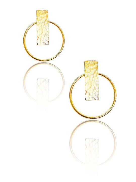 Touch Gold Plated Dangle Earrings 1732 5 Gold Touch Gold Plated Dangle Earrings 1732 5 Gold