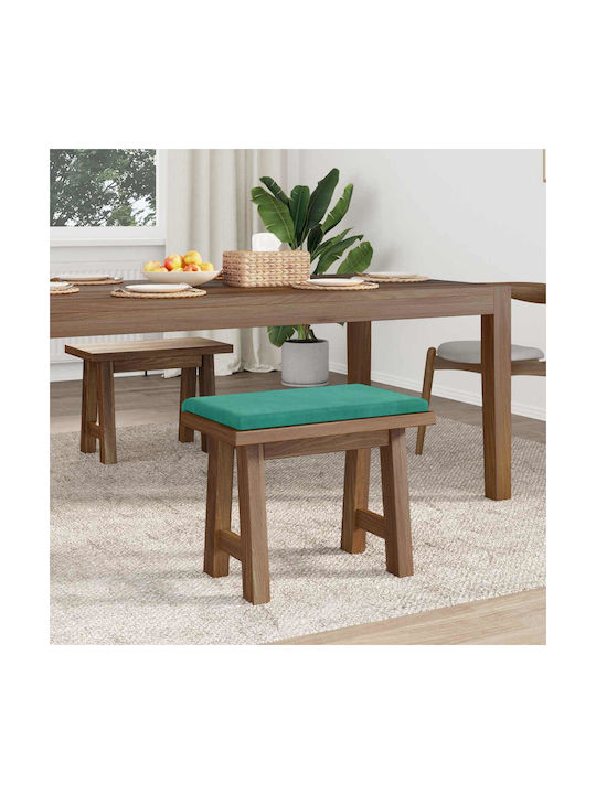 vidaXL Perna De Canapea Din Catifea Turcoaz 38x60cm