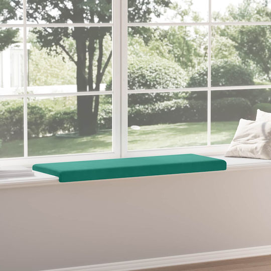 vidaXL Perna De Canapea Din Catifea Turcoaz 38x110cm
