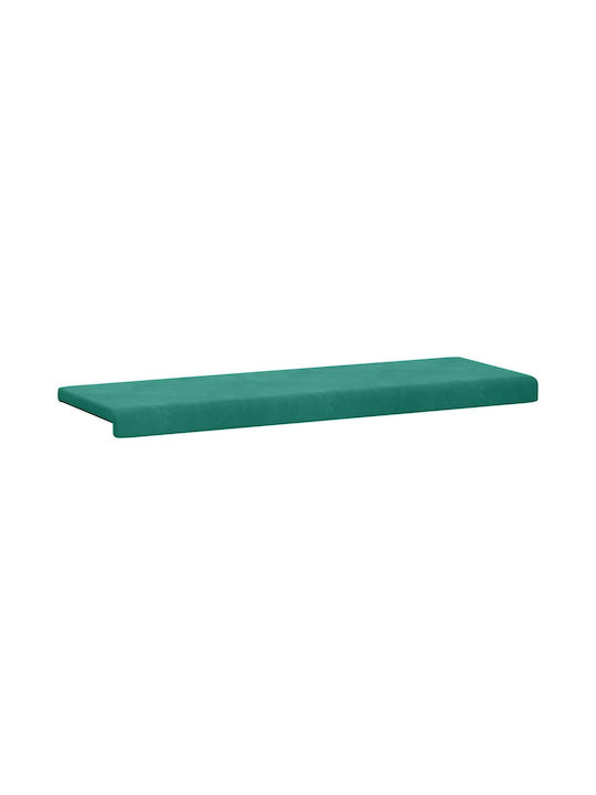 vidaXL Perna De Canapea Din Catifea Turcoaz 38x110cm