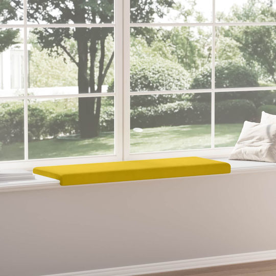 vidaXL Sofa-Kissen aus Samt Gelb 38x110cm