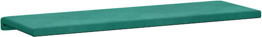 vidaXL Perna De Canapea Din Catifea Turcoaz 38x110cm