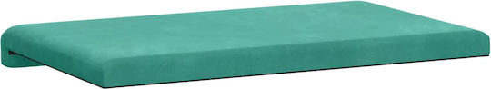 vidaXL Perna De Canapea Din Catifea Turcoaz 38x60cm