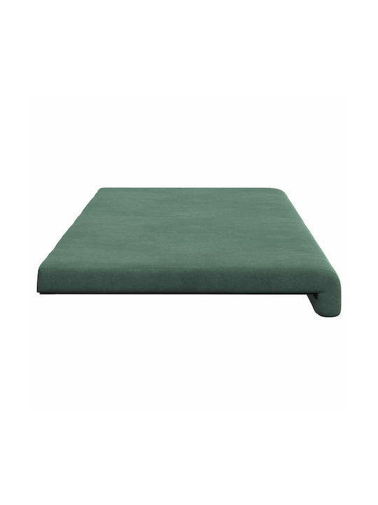 vidaXL Perna De Canapea Din Catifea Albastru Deschis 38x110cm