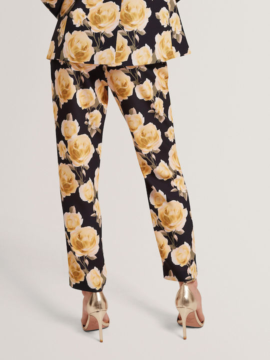Ted Baker Damenhose in Schwarz mit Verjüngtem Schnitt Ted Baker Damenhose in Schwarz mit Verjüngtem Schnitt