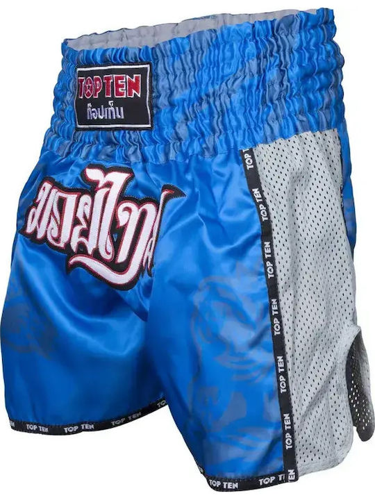 Thai Boxing Shorts Top Ten Patchara Red