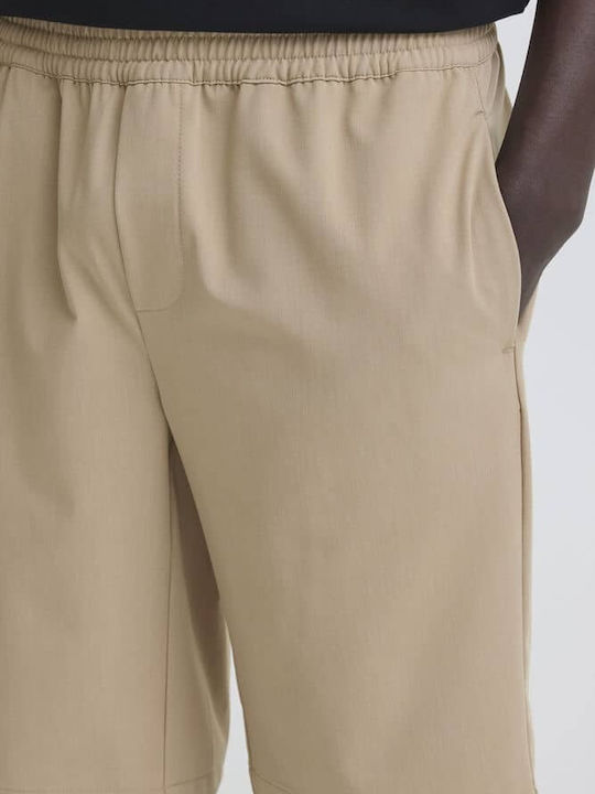Pantaloni Scurți Bărbați Bej