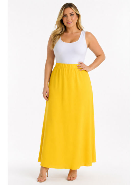 Maxi Skirt Yellow SH-17702-26SK-YEL