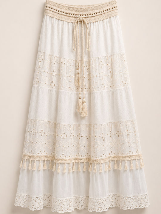 Висока Талия Maxi Дамска Пола Boho