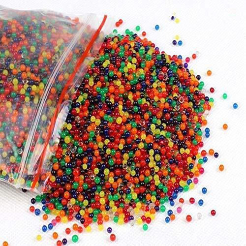 Set Mărgele Hidrogel Zola Multicolore Expandabile În Apă Biodegradabile Diametru 3mm 20x5 G