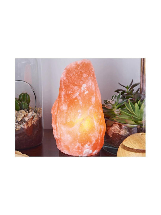 Himalayan Salt Stone Lamp E14 15 Watt 3–5 Kg Adjustable Lighting 21cm Aria Trade
