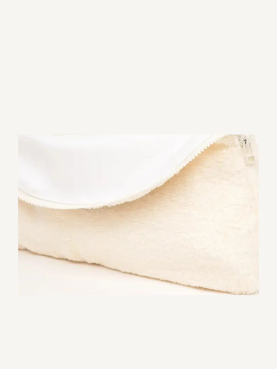 Sun A Beach Large Luna Waterproof Pouch Ecru